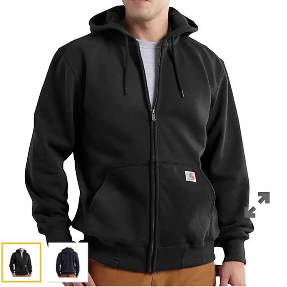 Carhartt Other - Vintage Carhartt Size XL Zip Up Heavyweight Full Hoodie Men Sweater